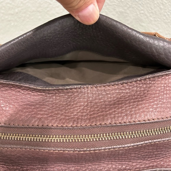 Vintage Authentic Cole Hann Leather Satchel Handbag - Picture 6 of 10